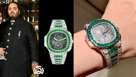 anant ambani's patek philippe wristwatch|patek philippe watch.